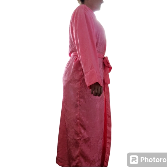 GOLD LABEL Victoria's Secret Vintage VS Robe M/L Silky - Picture 12 of 16